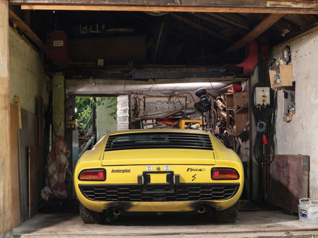 Lamborghini Miura aukcja 