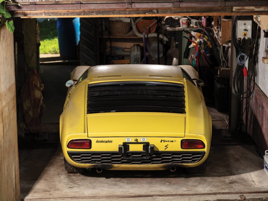 Lamborghini Miura aukcja 