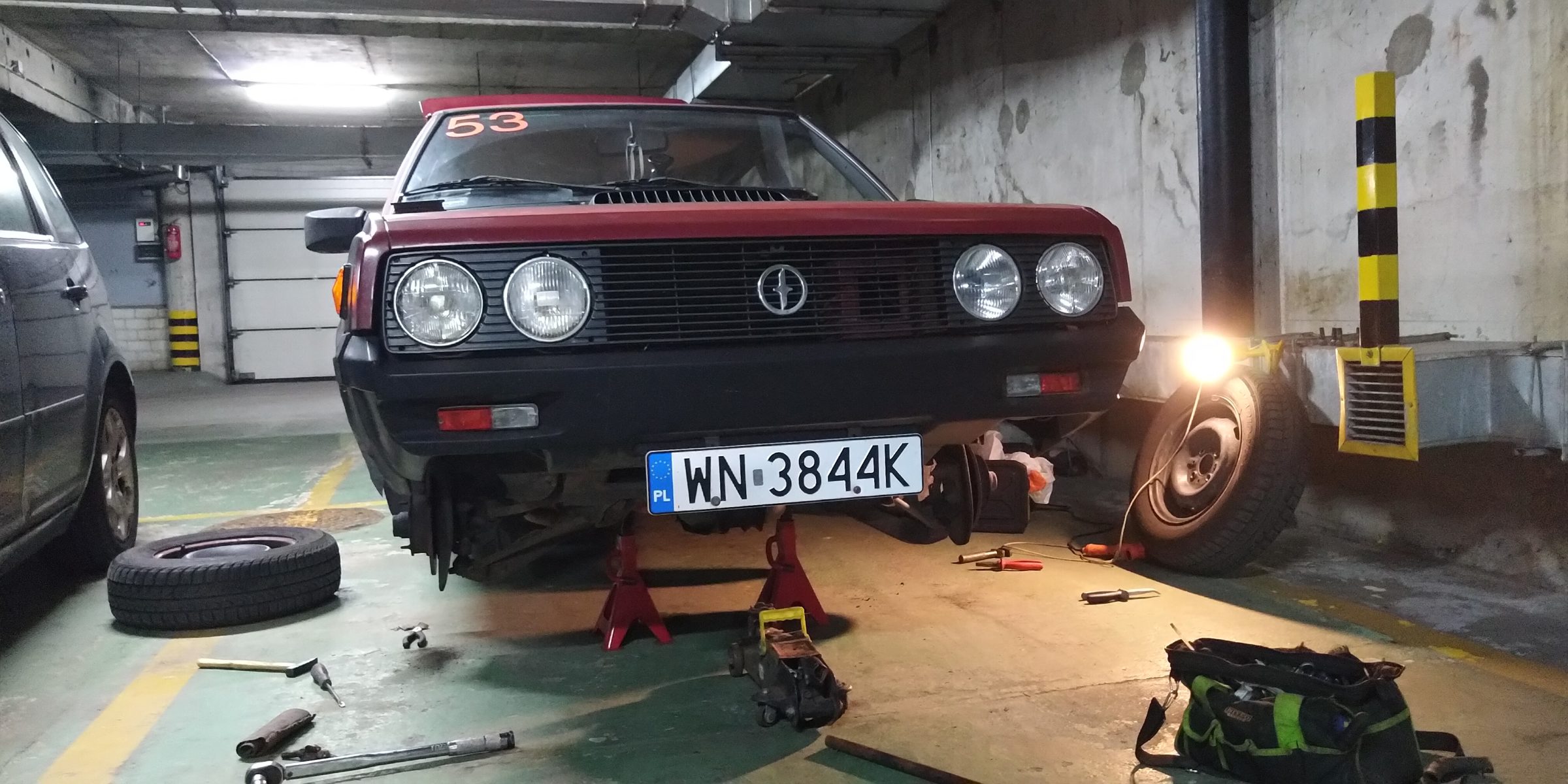 polonez wymiana opon
