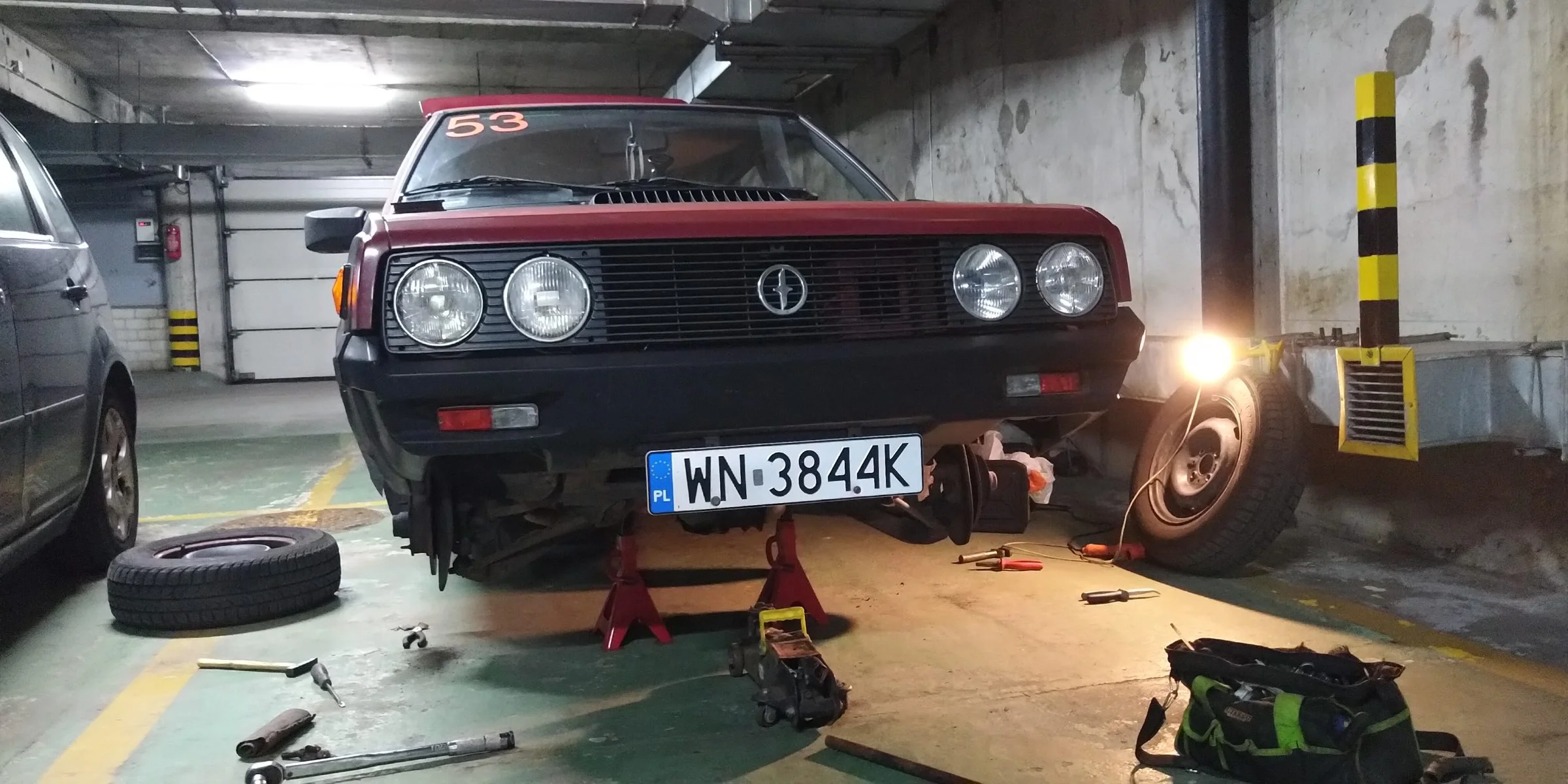 polonez wymiana opon