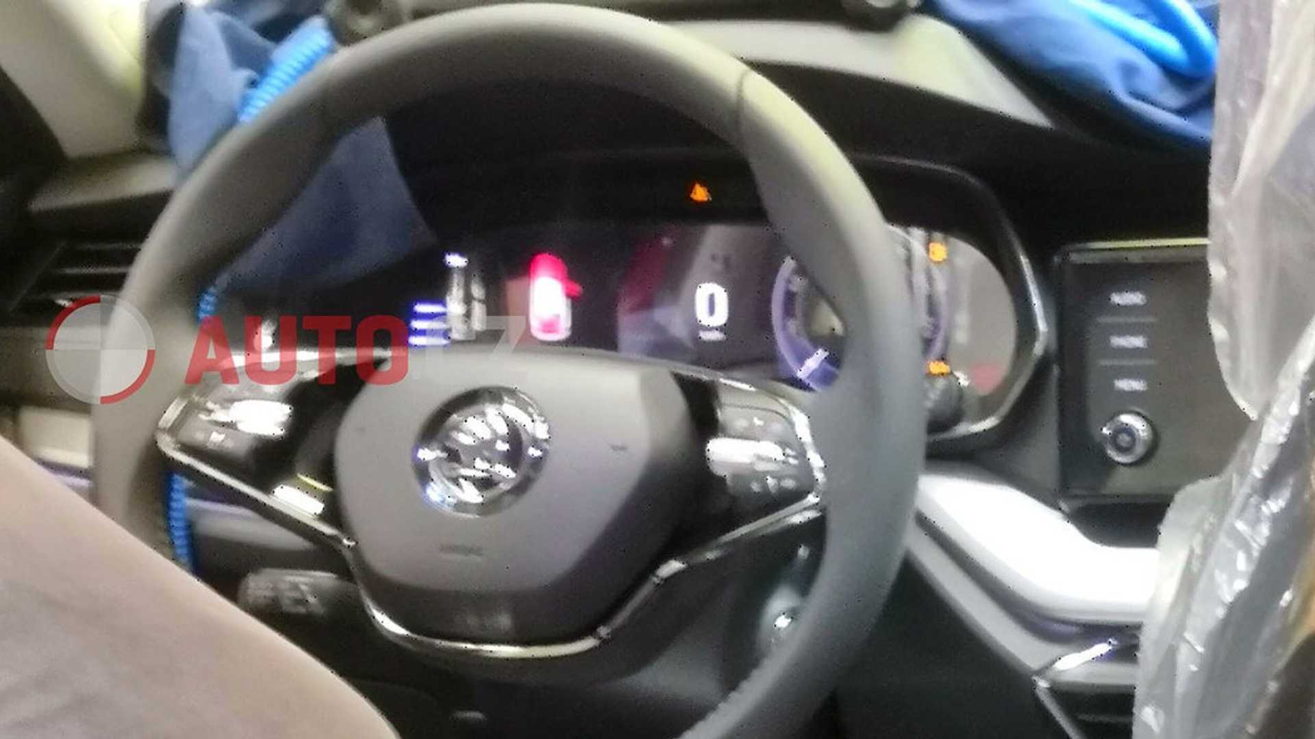 Skoda Octavia 2020 wnętrze 