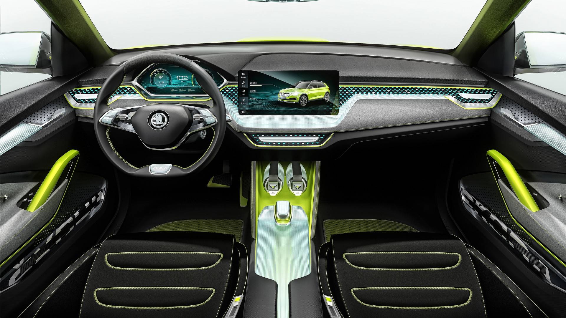 Skoda Octavia 2020 wnętrze 