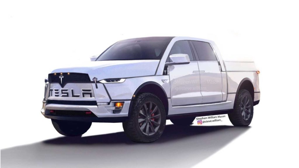 pickup Tesla 