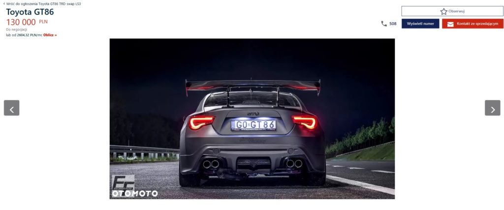 Toyota GT86 tuning 