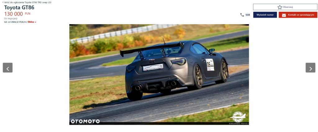 Toyota GT86 tuning 