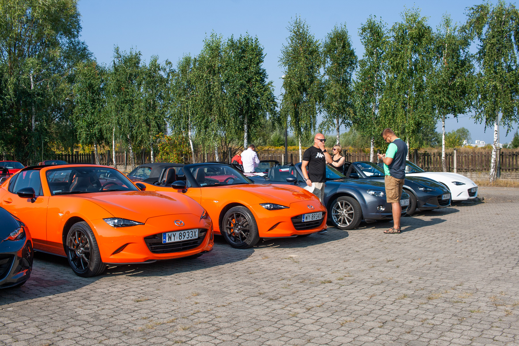 Mazda MX-5 zlot Łódź 