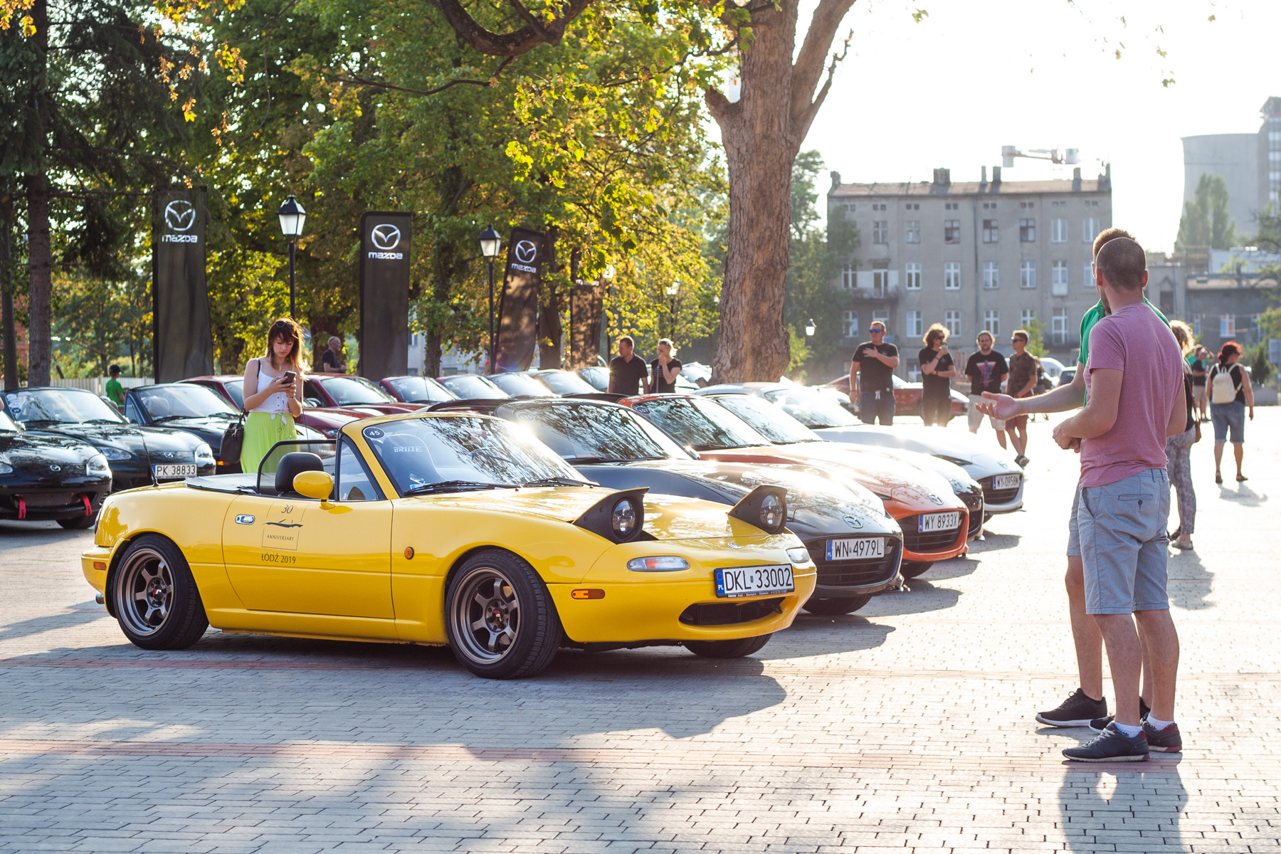 Mazda MX-5 zlot Łódź 