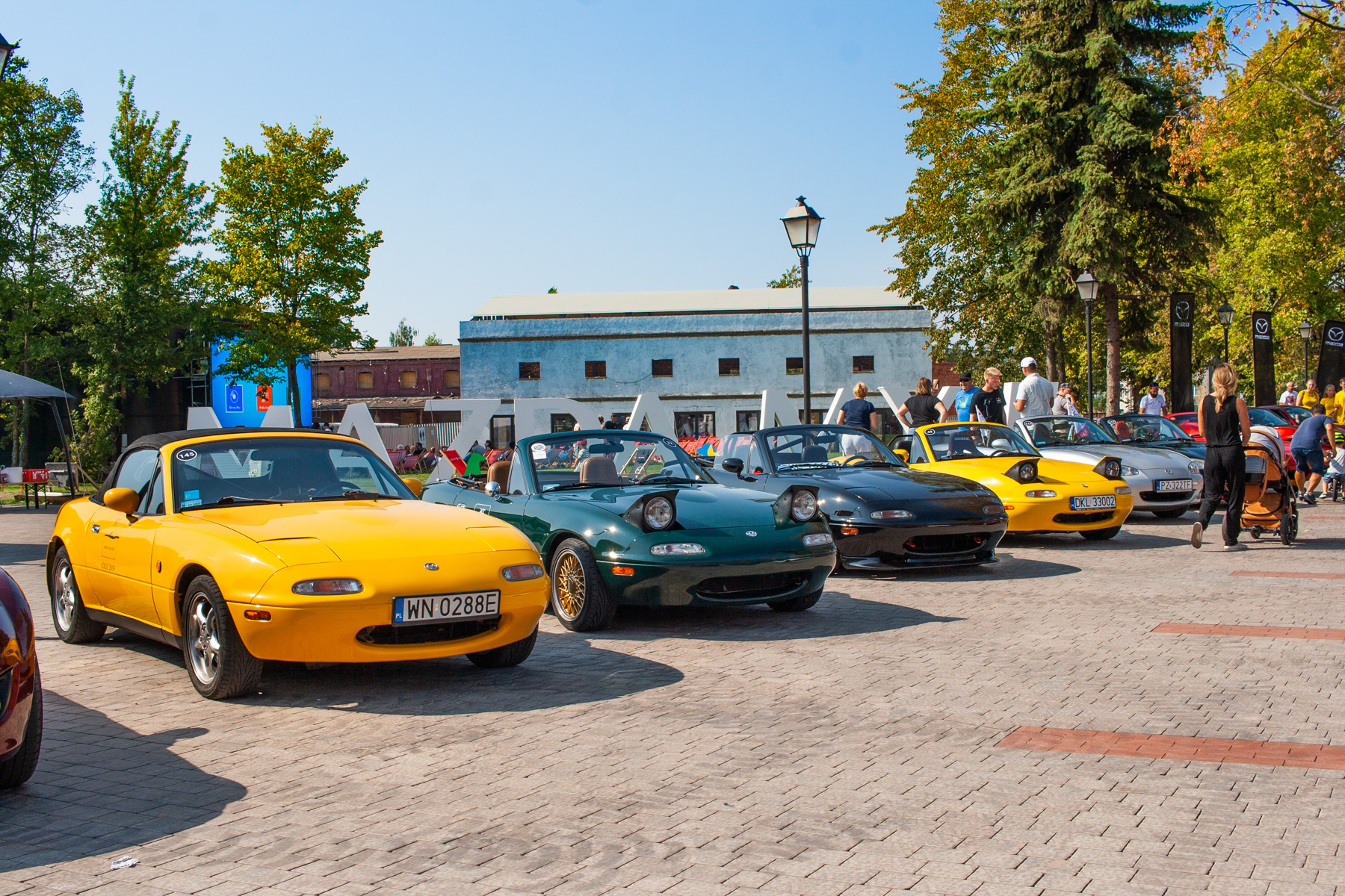 Mazda MX-5 zlot Łódź 