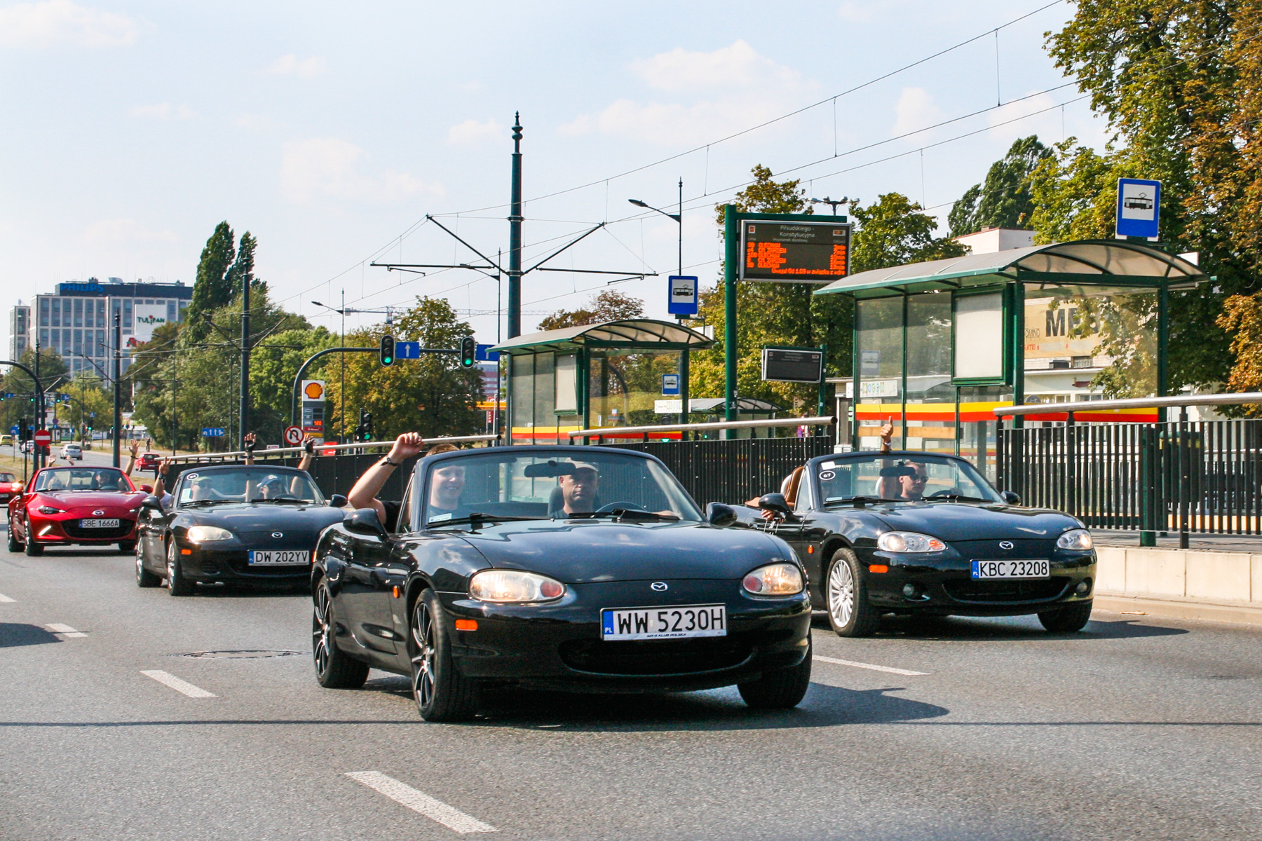 Mazda MX-5 zlot Łódź 