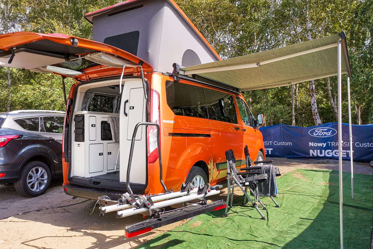 Ford Transit Custom Nugget test 