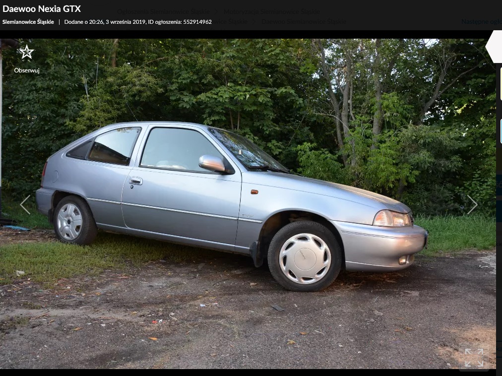 opel kadett e na sprzedaż 