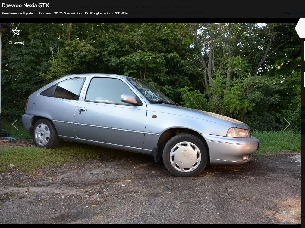 opel kadett e na sprzedaż 
