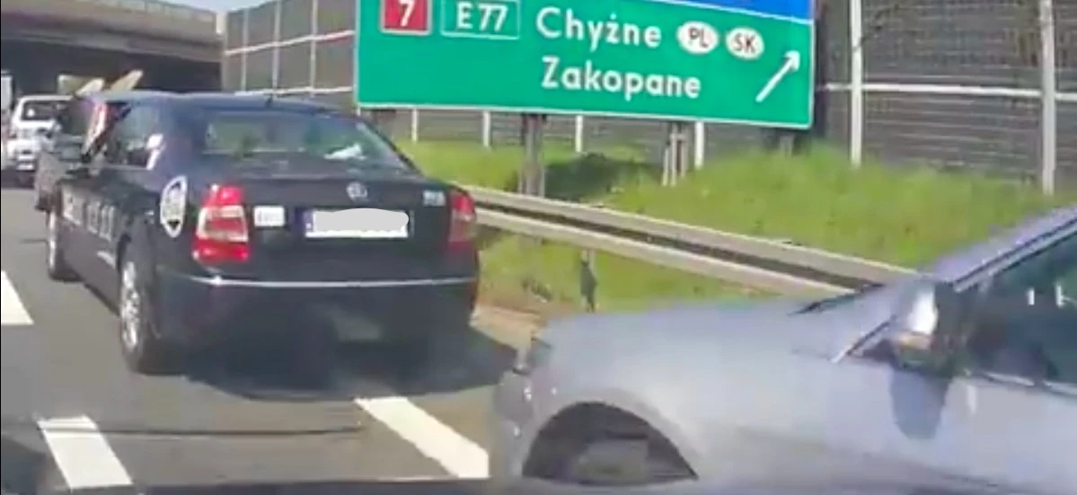 wypadek na zakopiance