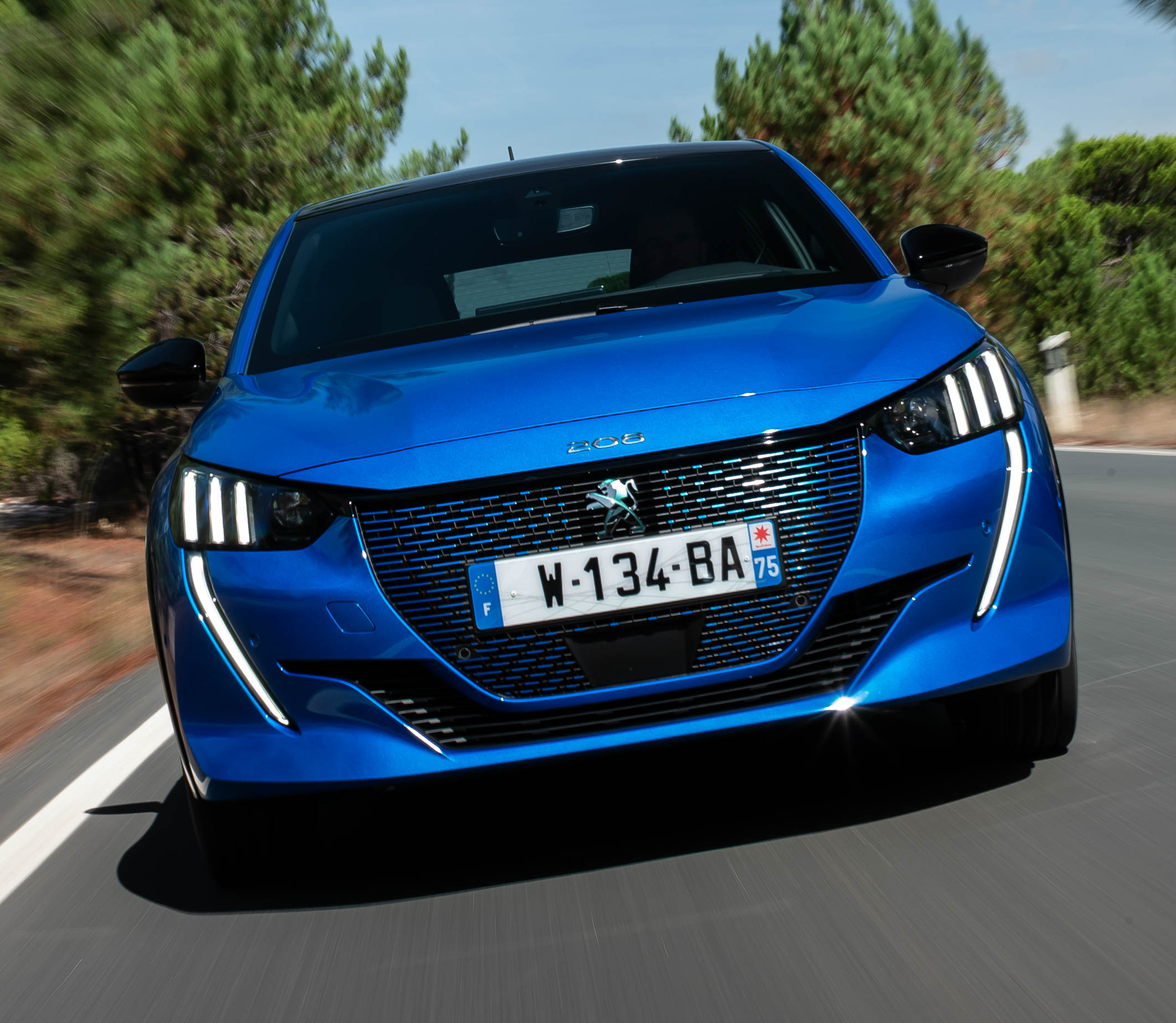 elektryczny Peugeot 208 