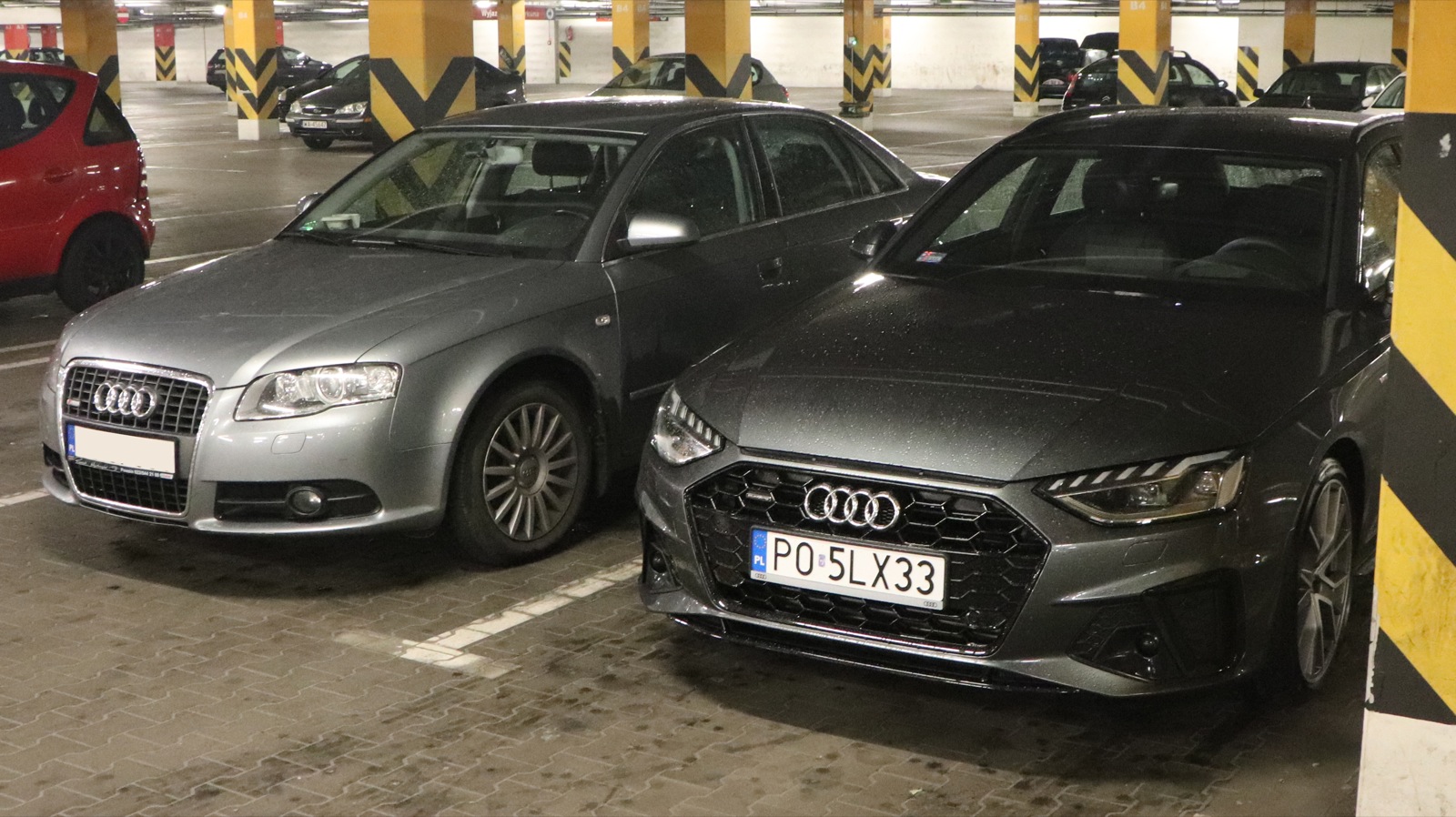 audi a4 lifting test 