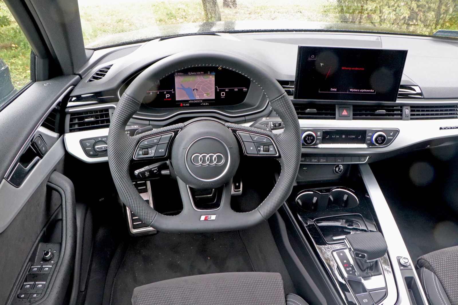 audi a4 lifting test 
