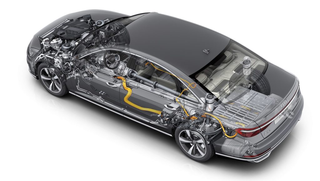 Audi A8 hybryda 