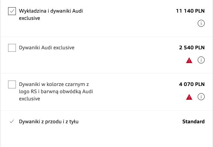 audi rs6 2019 cena 