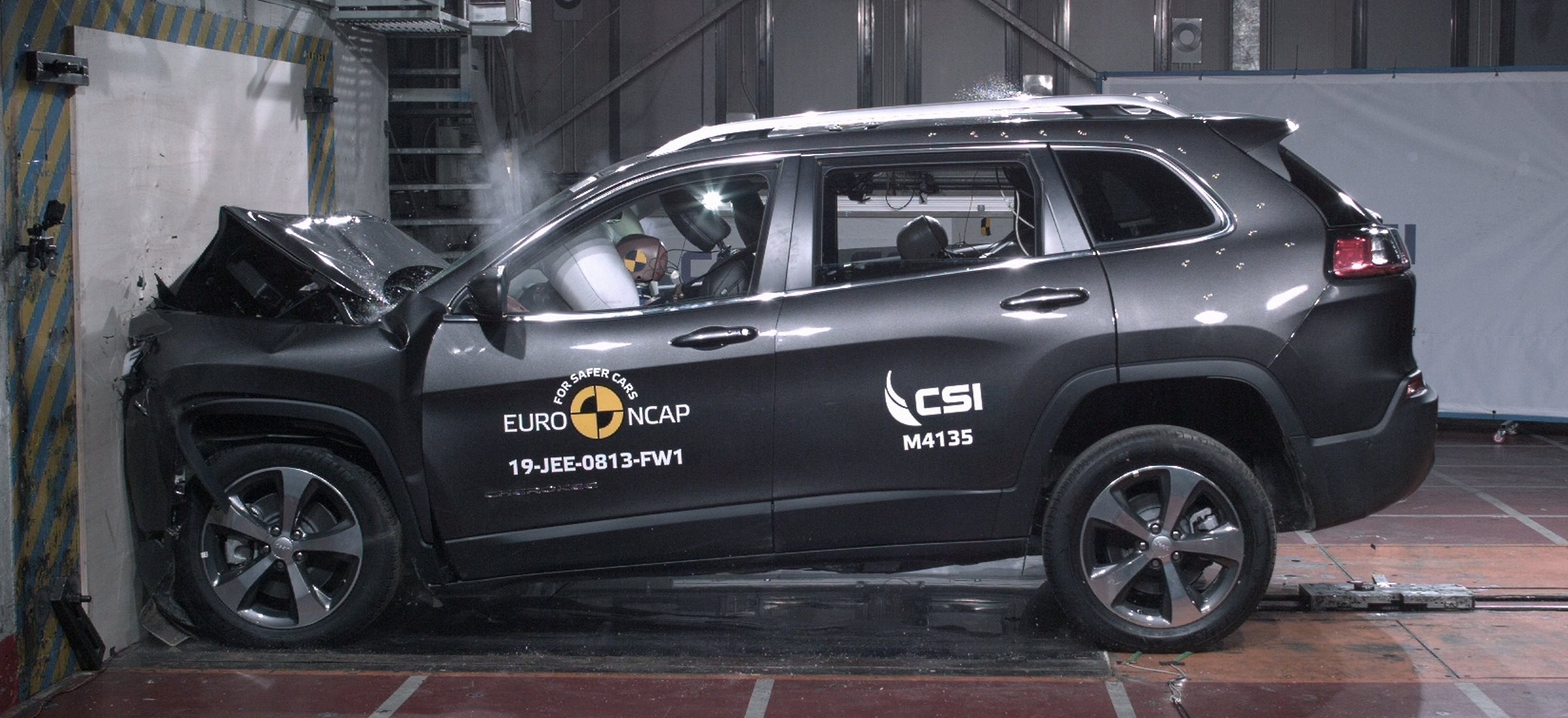 Jeep Cherokee crash test