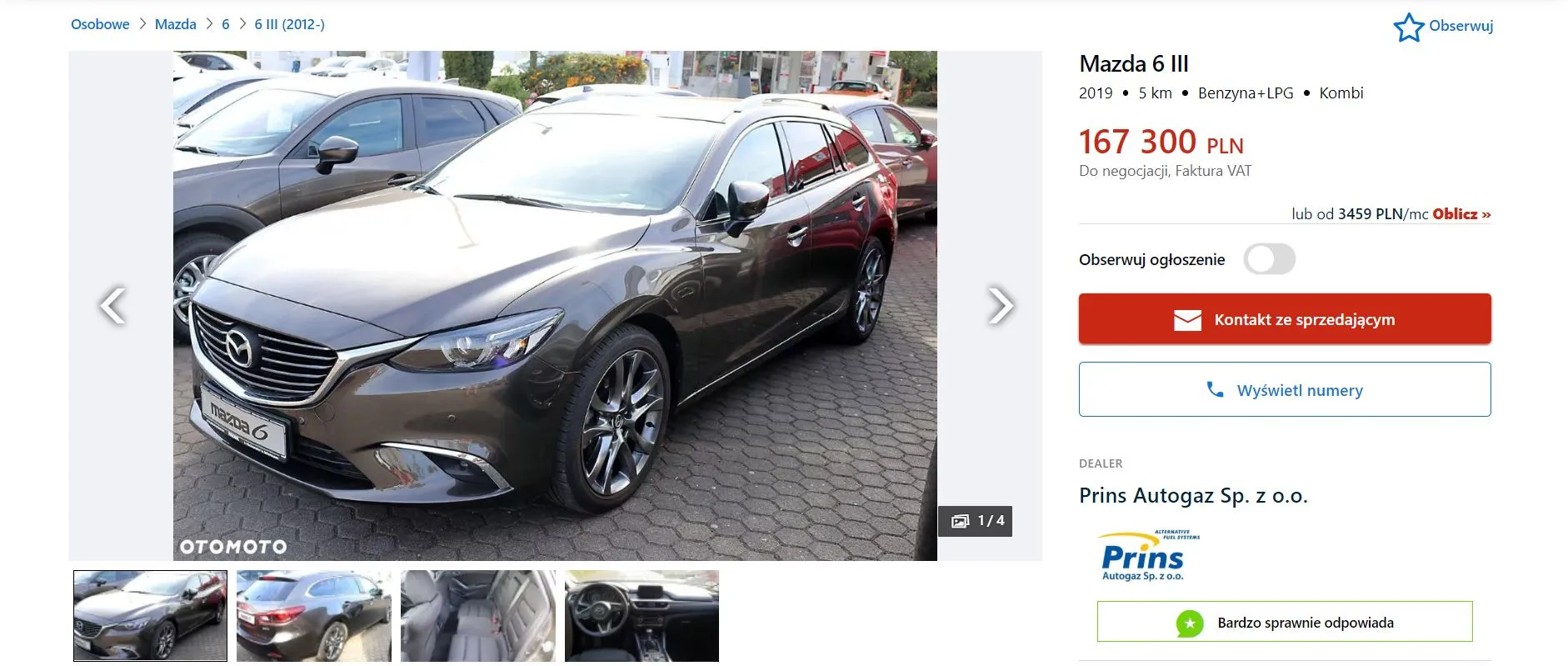 Mazda 6 LPG