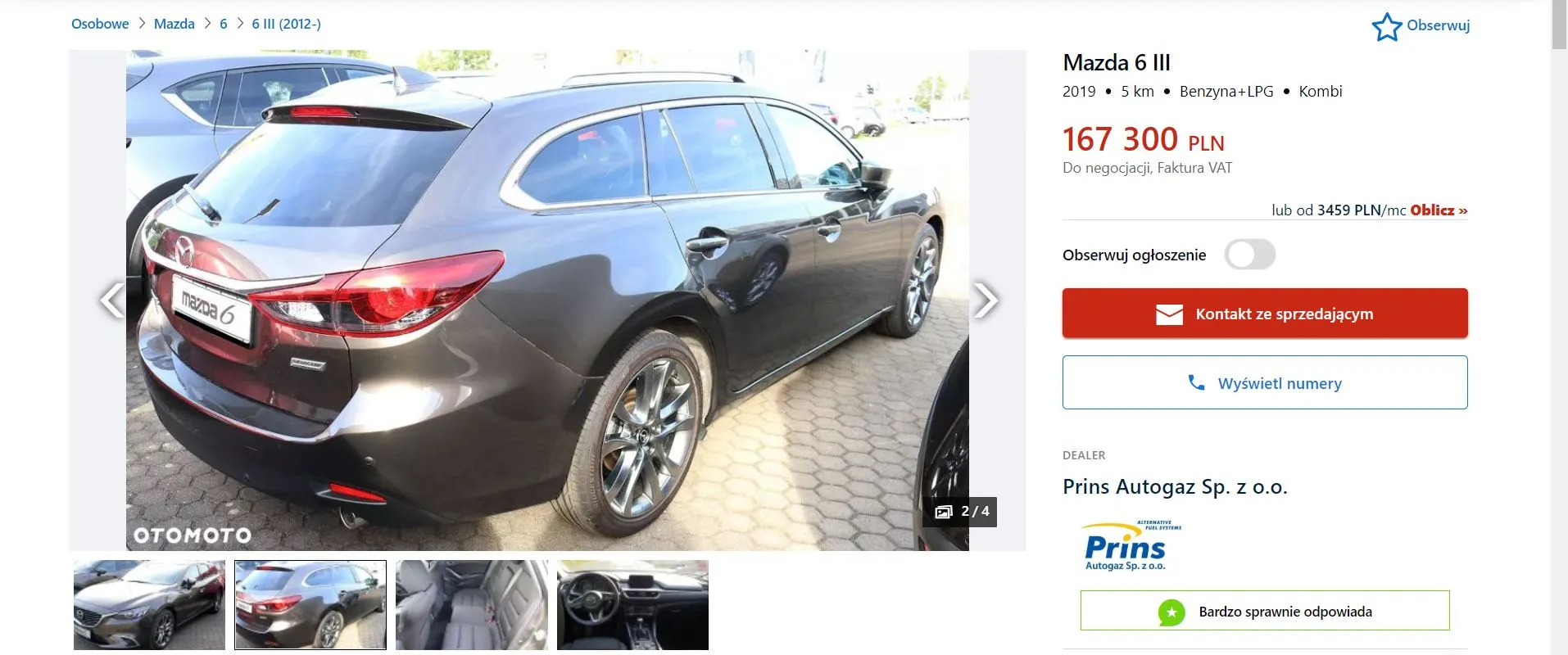 Mazda 6 LPG