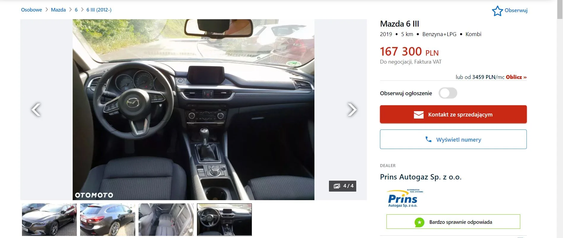Mazda 6 LPG