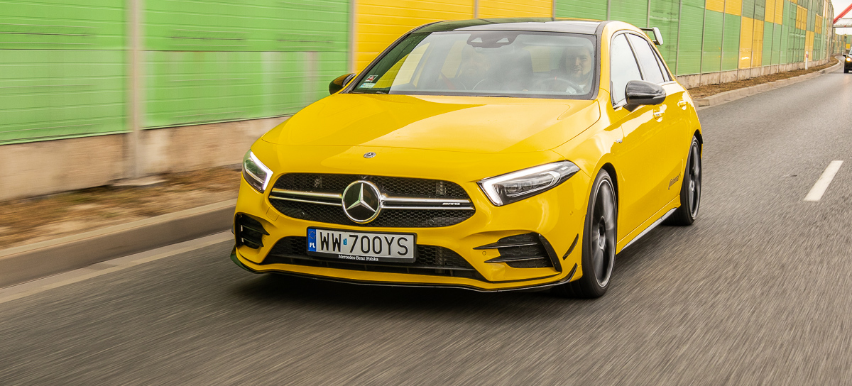 mercedes a35 amg test