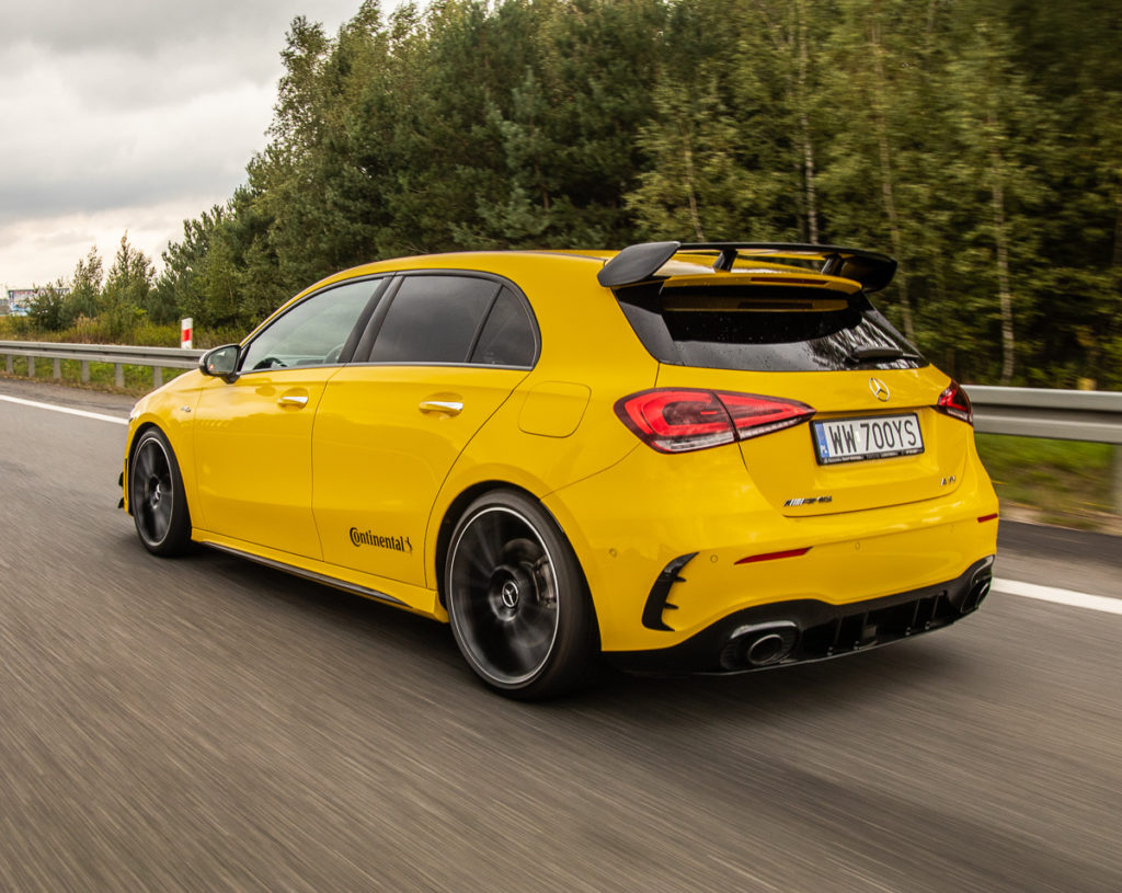 mercedes a35 amg test 