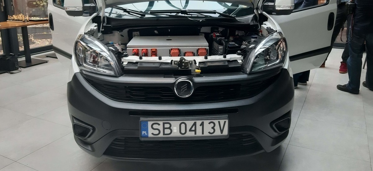 FSE M - to elektryczny samochód dostawczy. Widziałem go na żywo