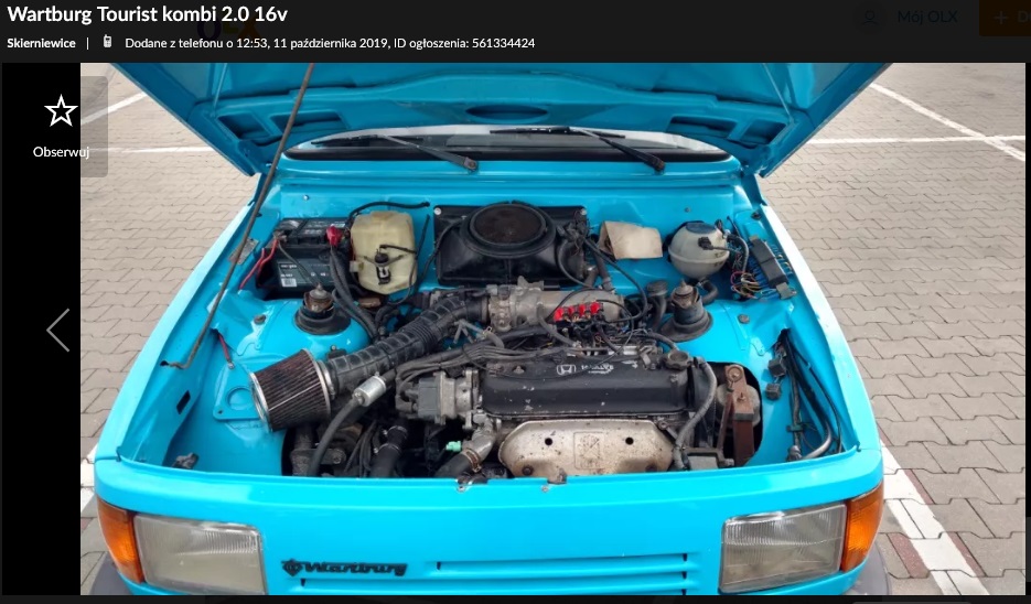 wartburg 1.3 na sprzedaż 
