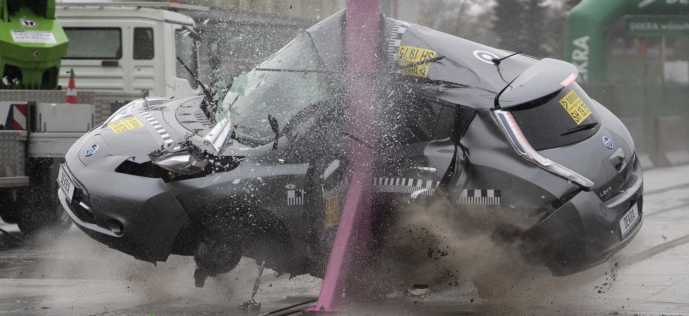 Nissan Leaf crash test