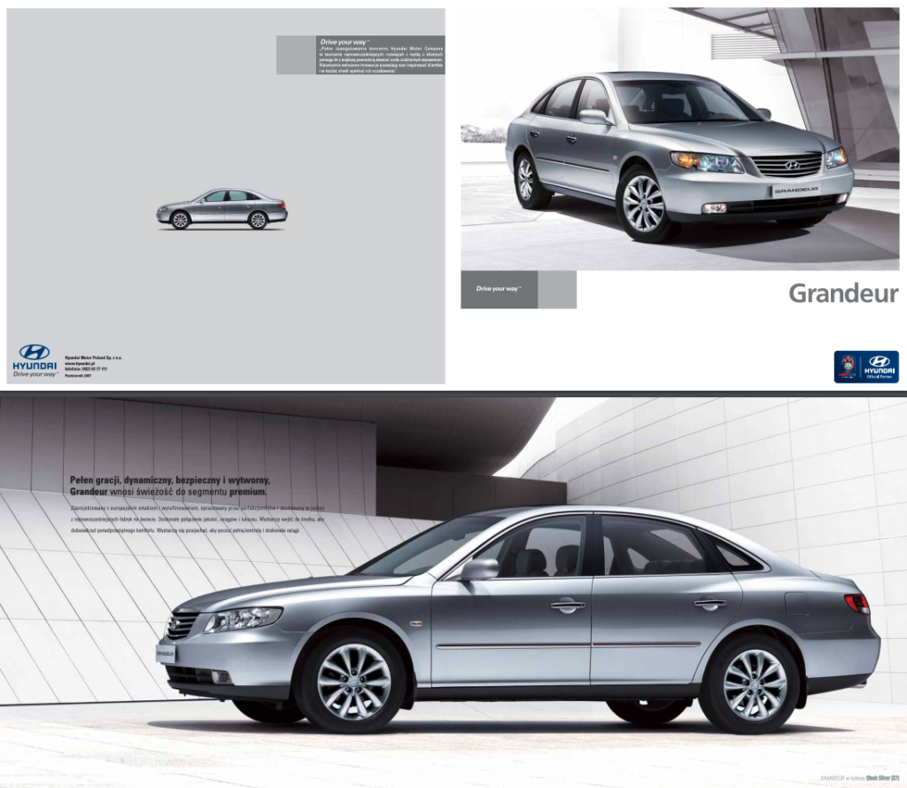 Hyundai Grandeur gaz sedan 