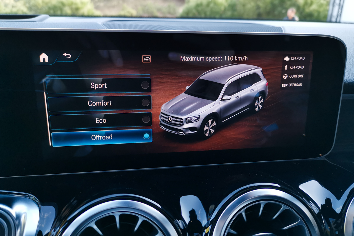 Mercedes GLB test 2020 