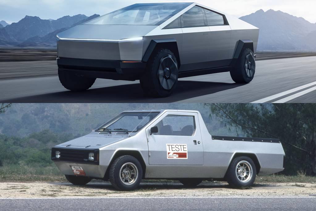 tesla cybertruck inspiracje 