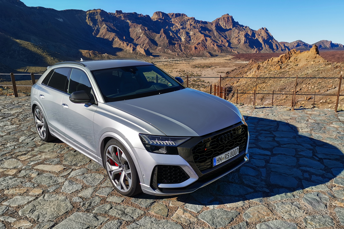 Audi RS Q8 2020 test 