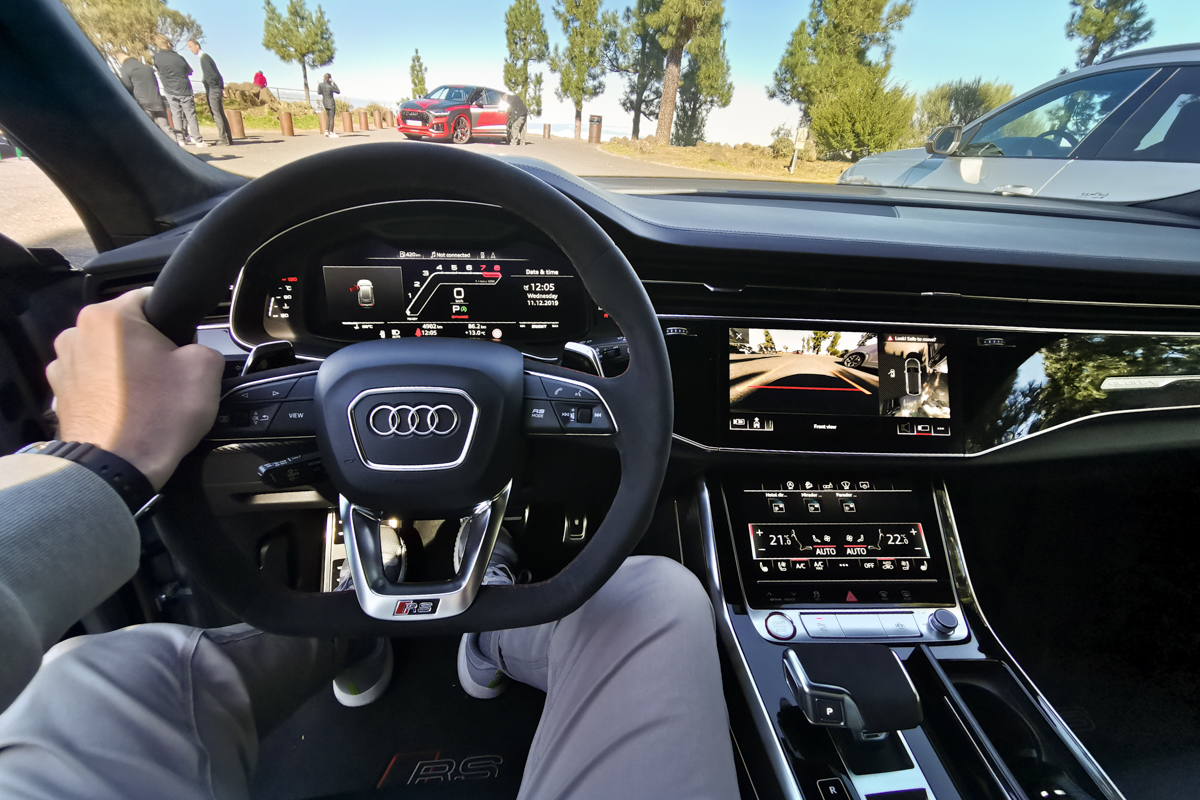 Audi RS Q8 2020 test 