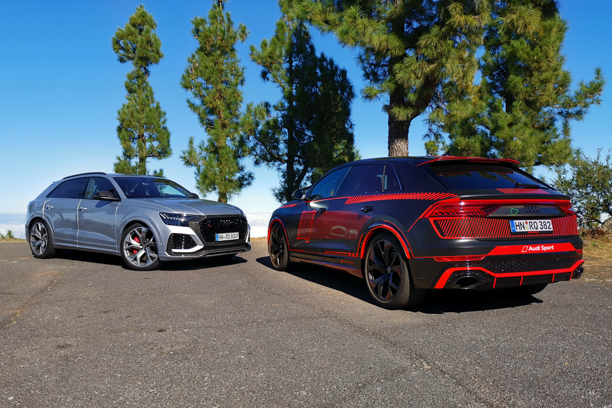 Audi RS Q8 2020 test 
