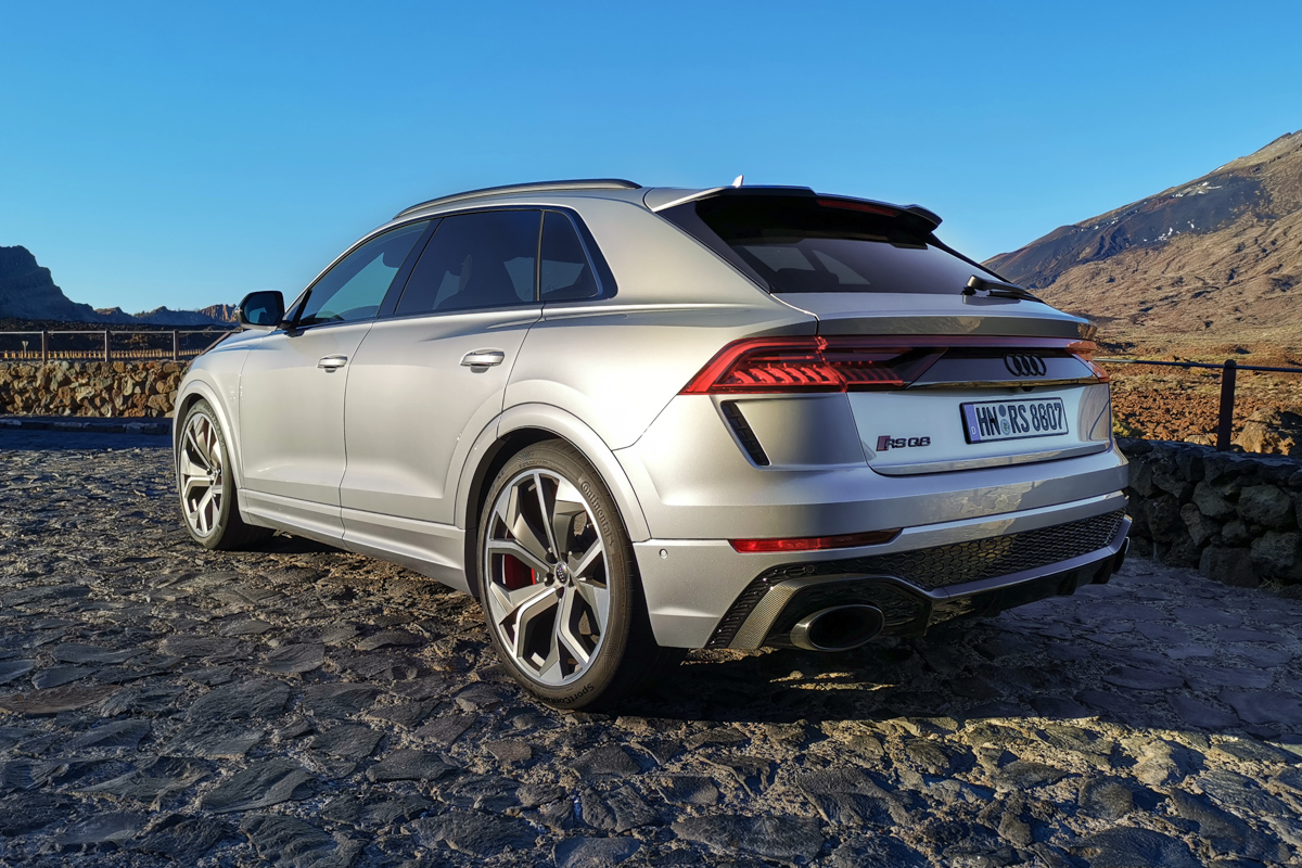 Audi RS Q8 2020 test 