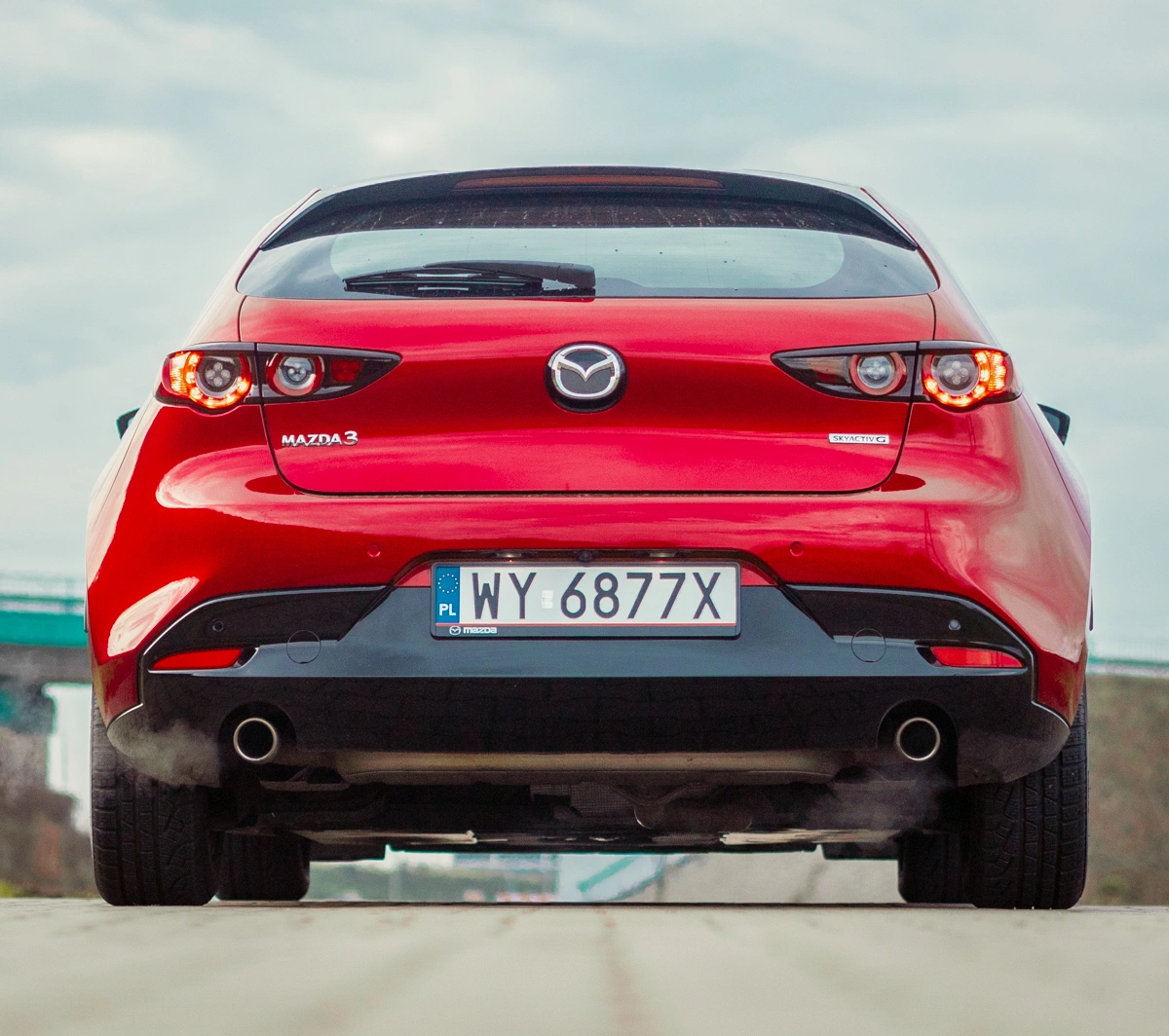 Mazda 3 Skyactiv G test 