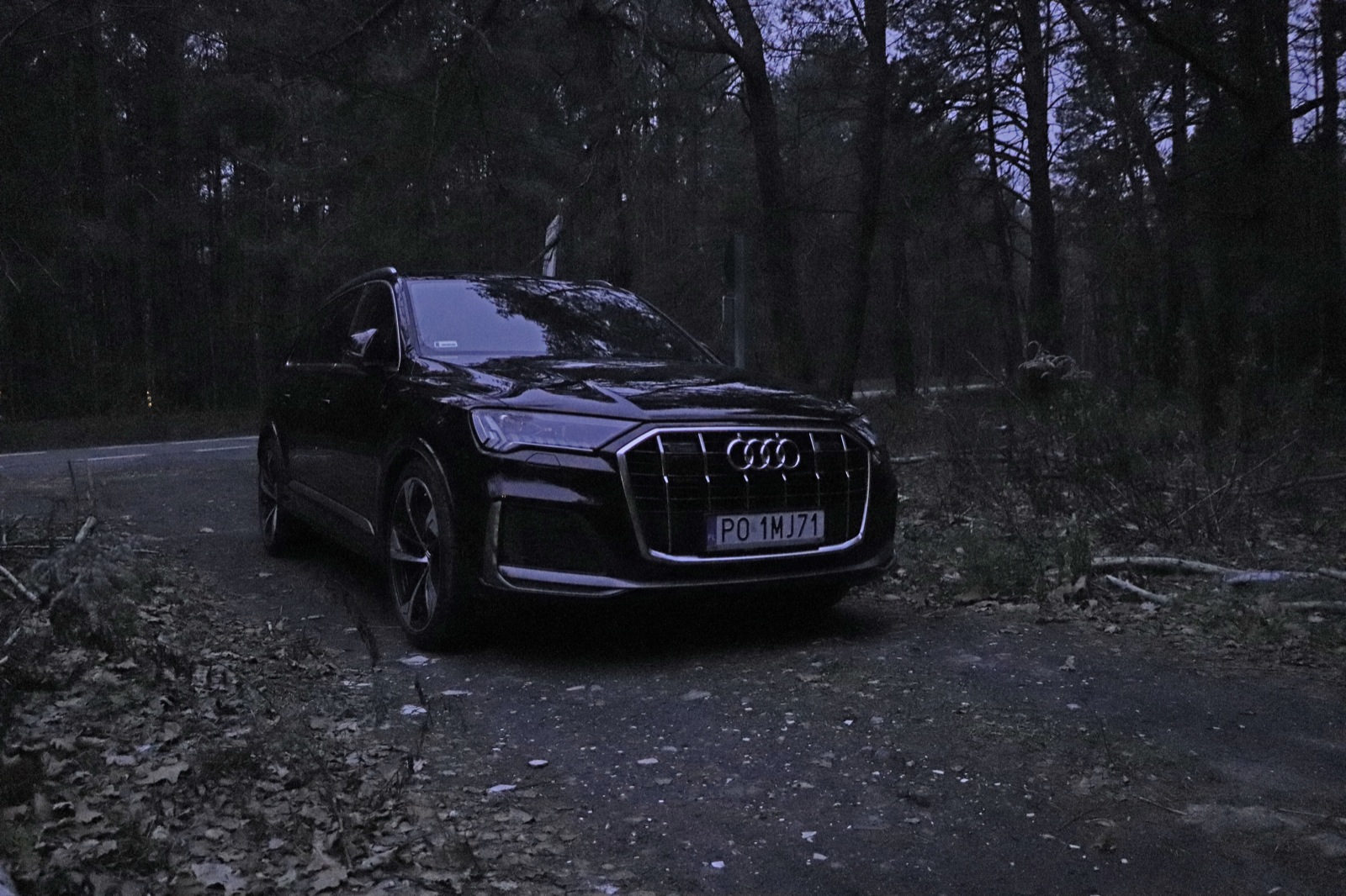 audi q7 lifting test 