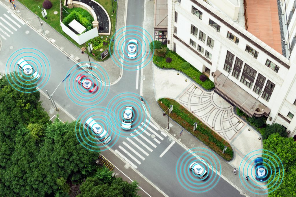autonomiczne samochody 5G 