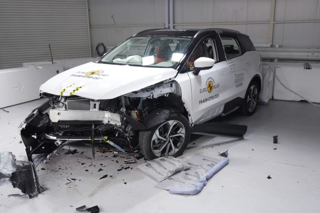 Volkswagen Golf crashtest 