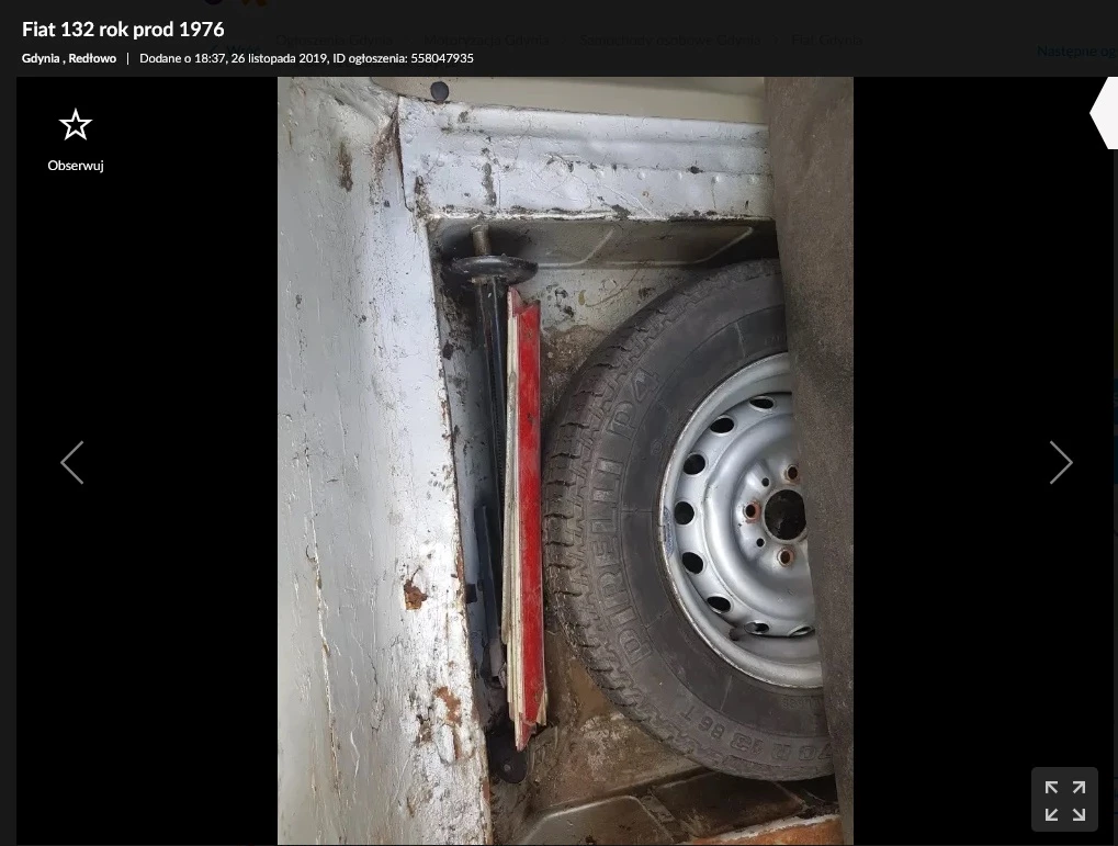 fiat 132 na sprzedaż