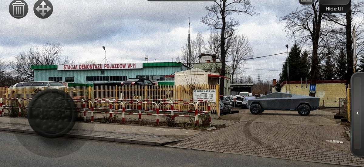Dzięki tej aplikacji pojechałem Cybertruckiem na złom. To tylko 9 zł