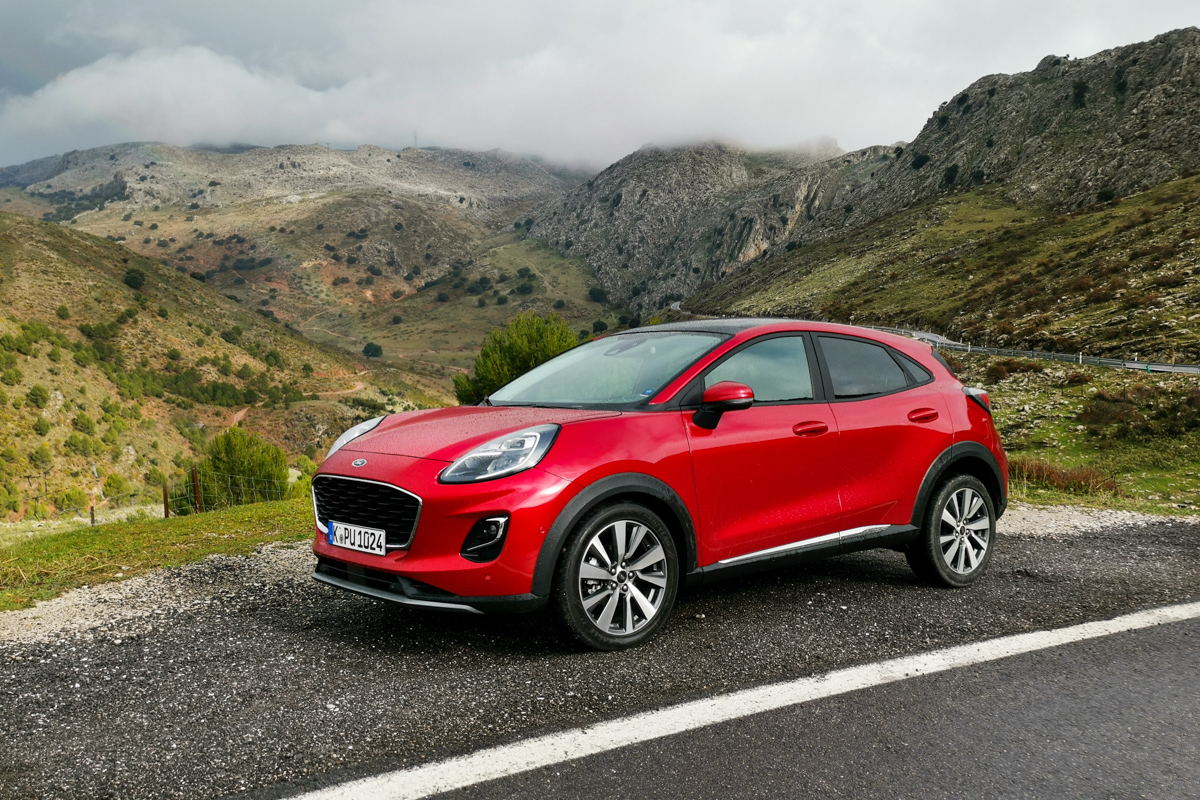 Ford Puma 2020 pierwsza jazda 