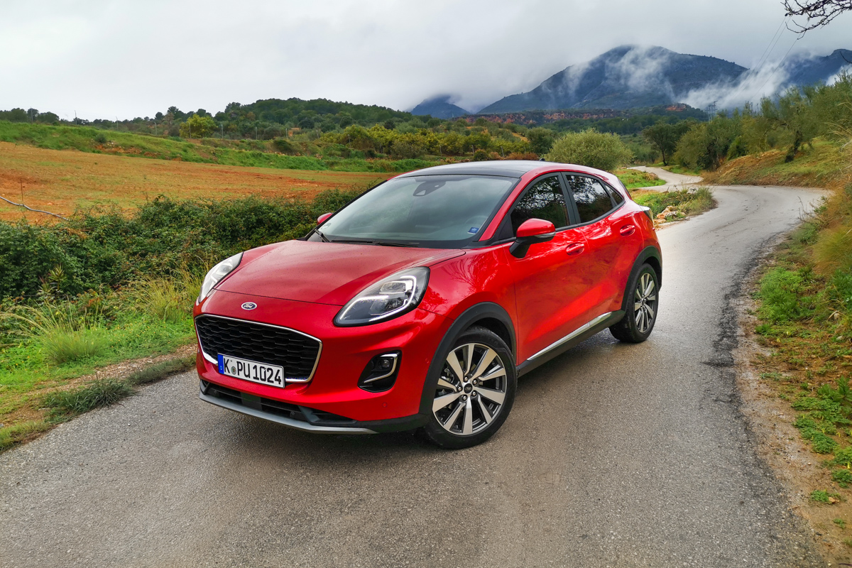 Ford Puma 2020 pierwsza jazda 