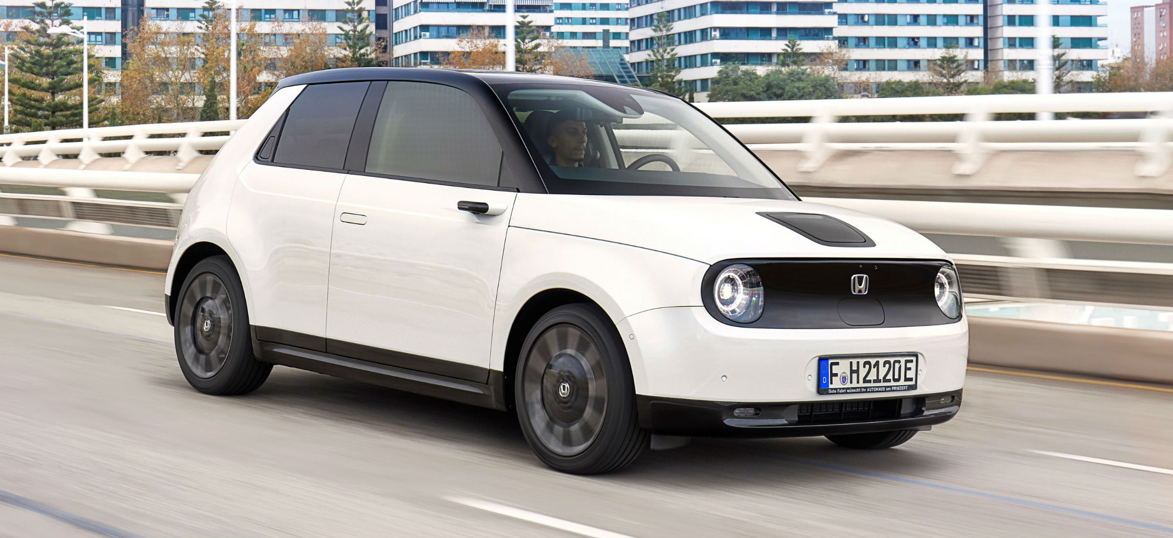 Honda e zasięg