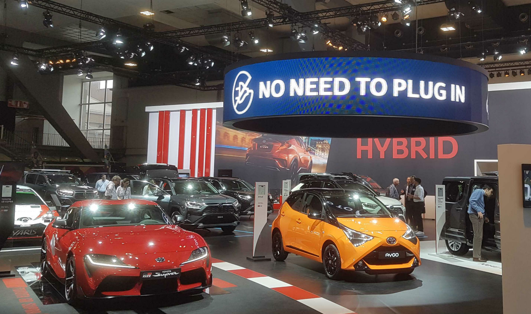 Toyota hybrydy bez ładowania 
