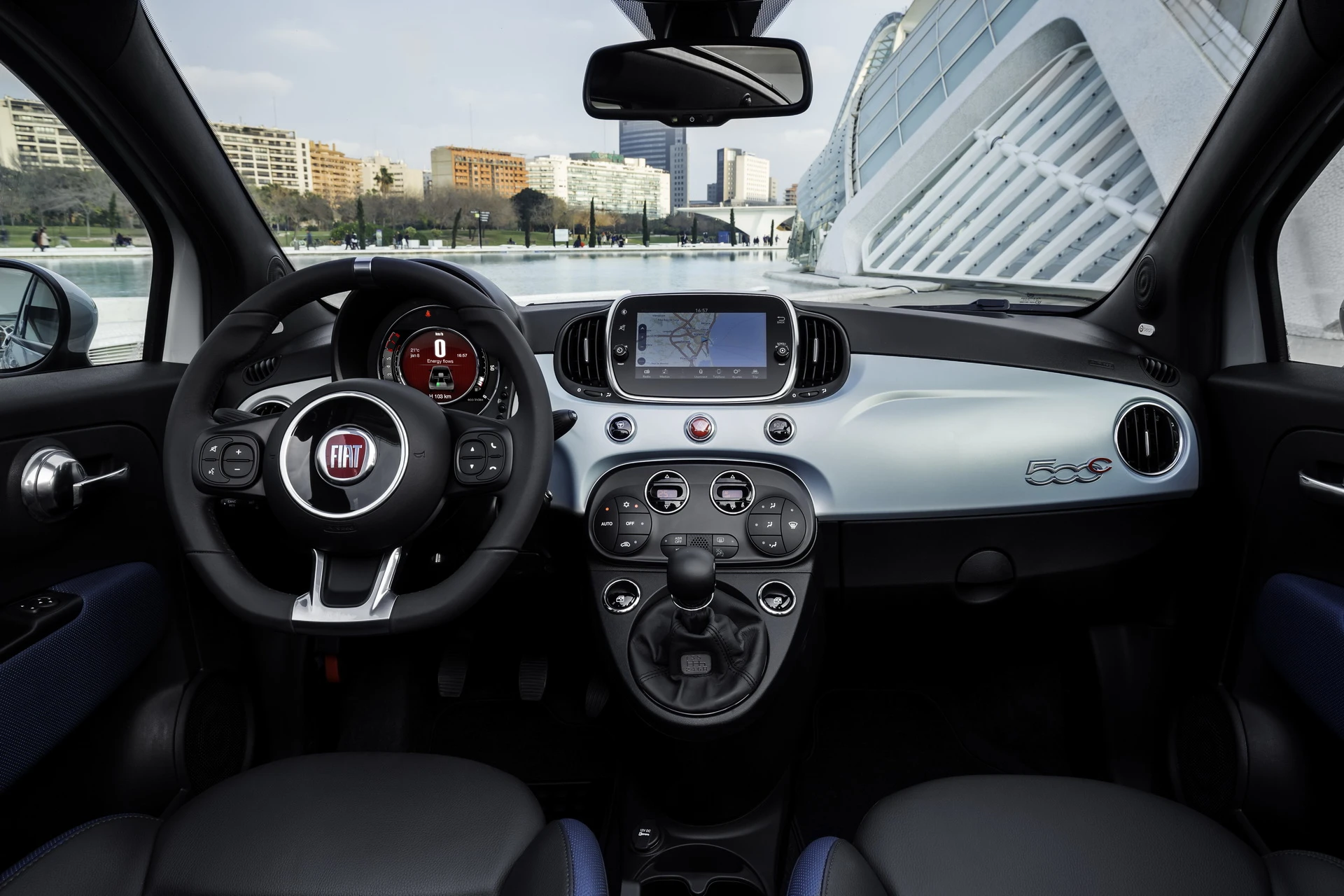 fiat 500 hybrid 