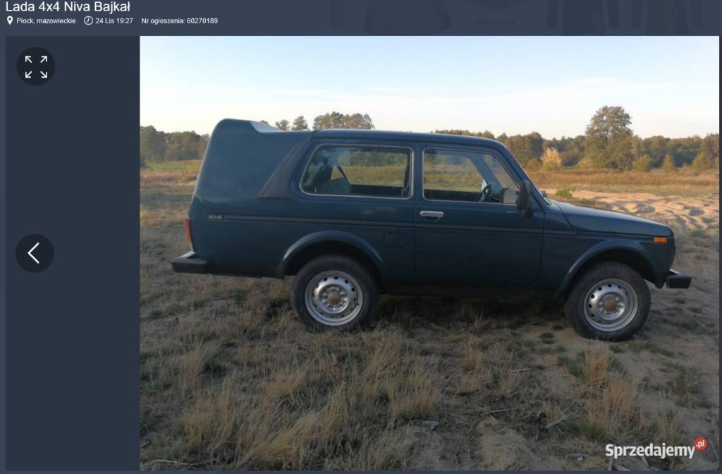 Łada Niva 4x4 Bajkał 